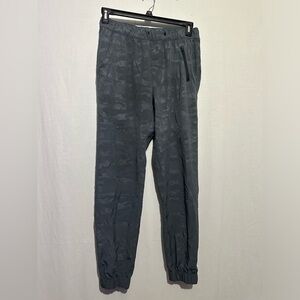 Iron Co Gray Tapered Sweatpants with Elastic Waistband M